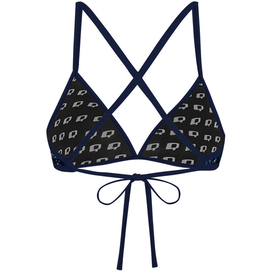 Cosmic Glitter - Tieback Bikini Top