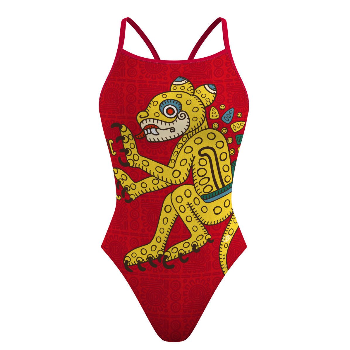 Ocelote Rojo - Traje de baño Skinny strap