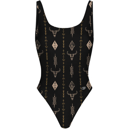 Western Bull - Traje de Baño High Hip de una pieza