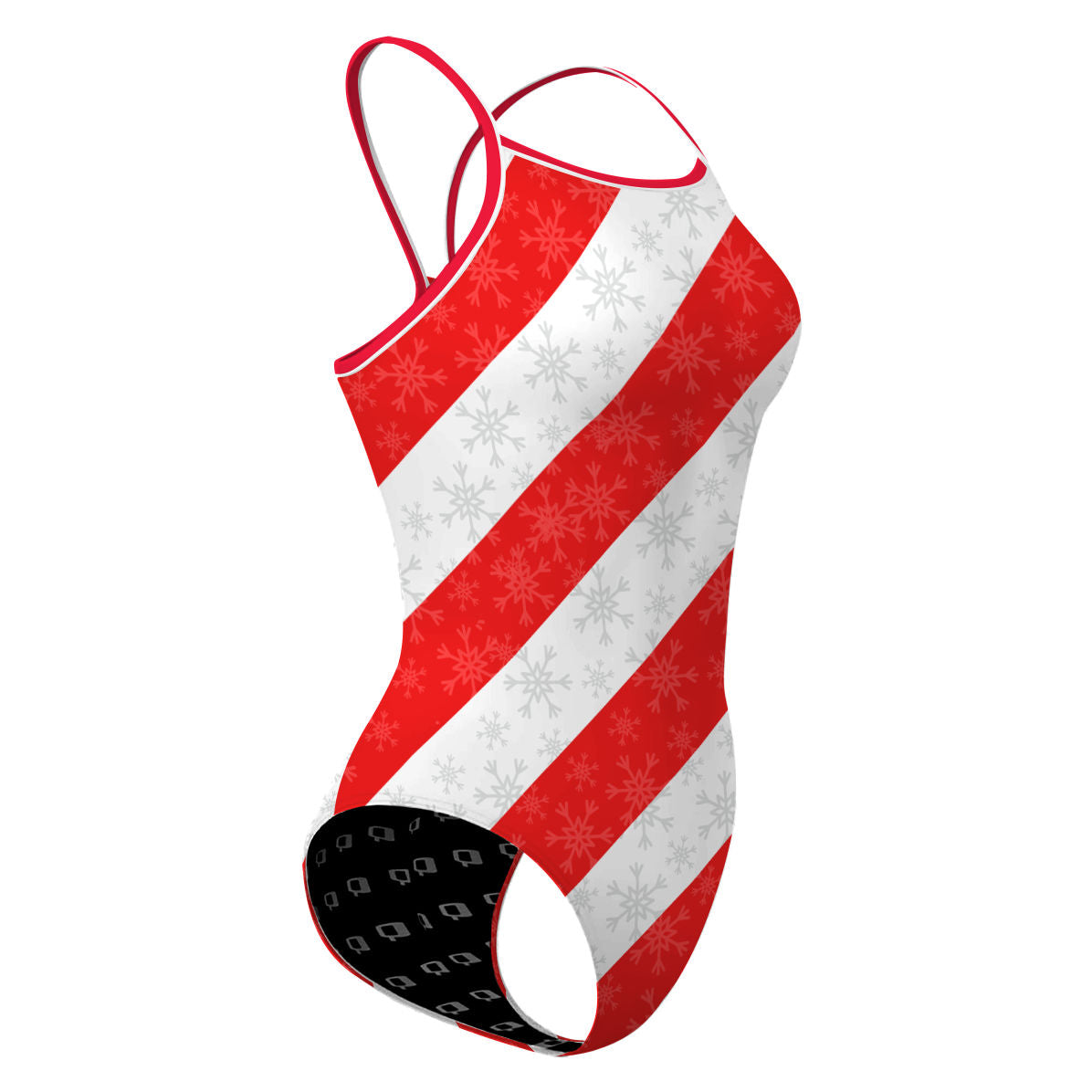 Candy Canes - Skinny Strap Swimsuit