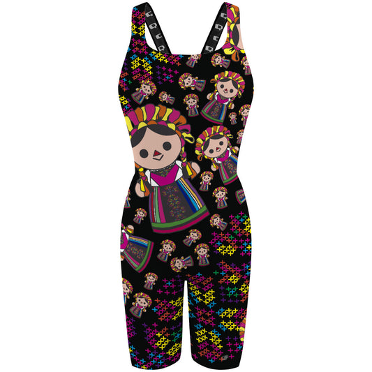 Mi amiga Lele - Classic Strap Long Knee Women Jammer