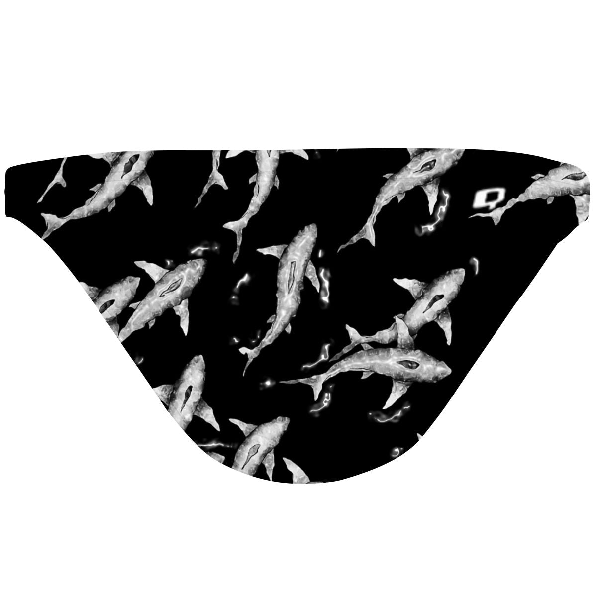 Shark Shiver - Tieback Bikini Bottom