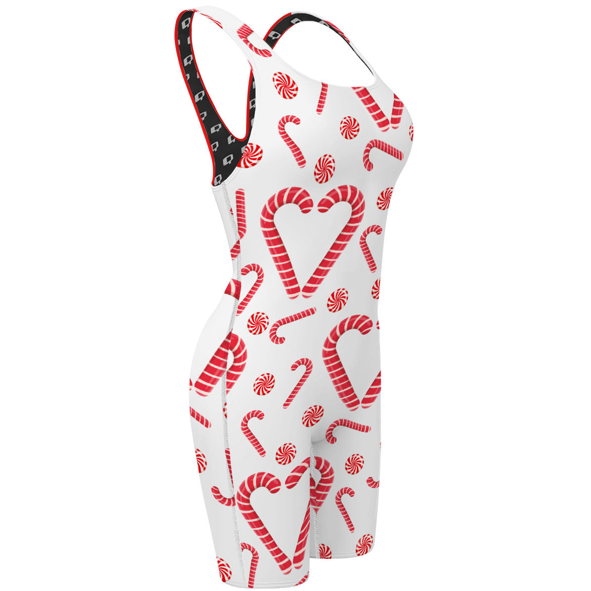 Candy canes - Classic Strap Long Knee Women Jammer