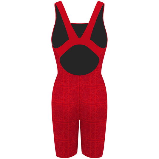 Ocelote Rojo - Traje de Baño Jammer Classic Strap a la rodilla