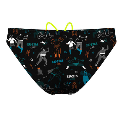 Wrestling Drawings - Waterpolo Brief Swimsuit