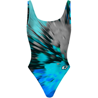 Sapphire - High Hip One Piece Swimsuit