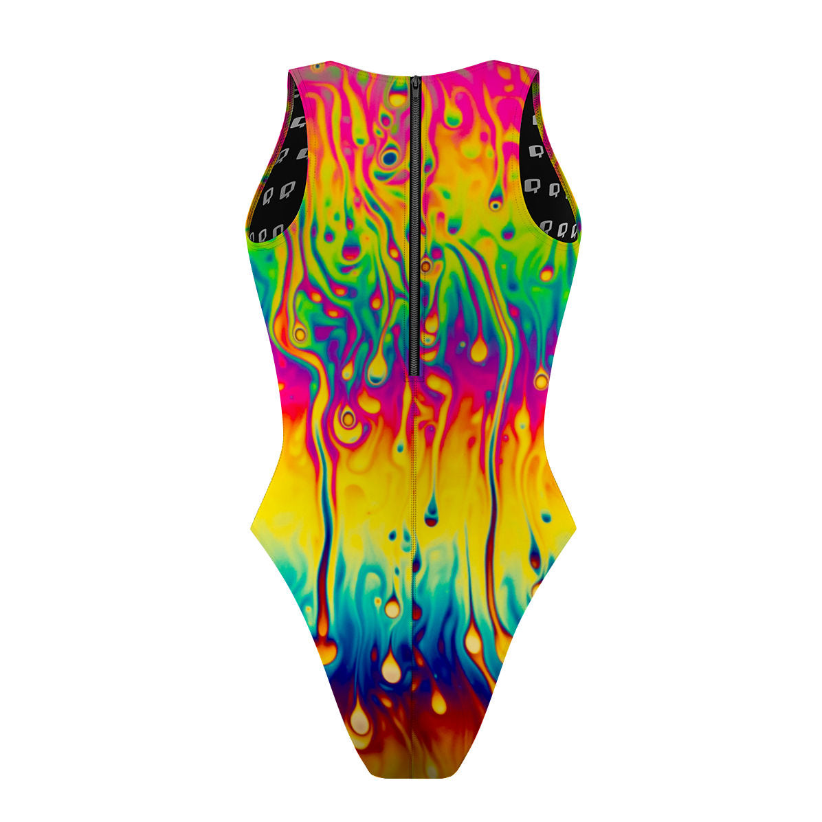 Melt Tie Dye - Women Waterpolo Swimsuit Cheeky Cut