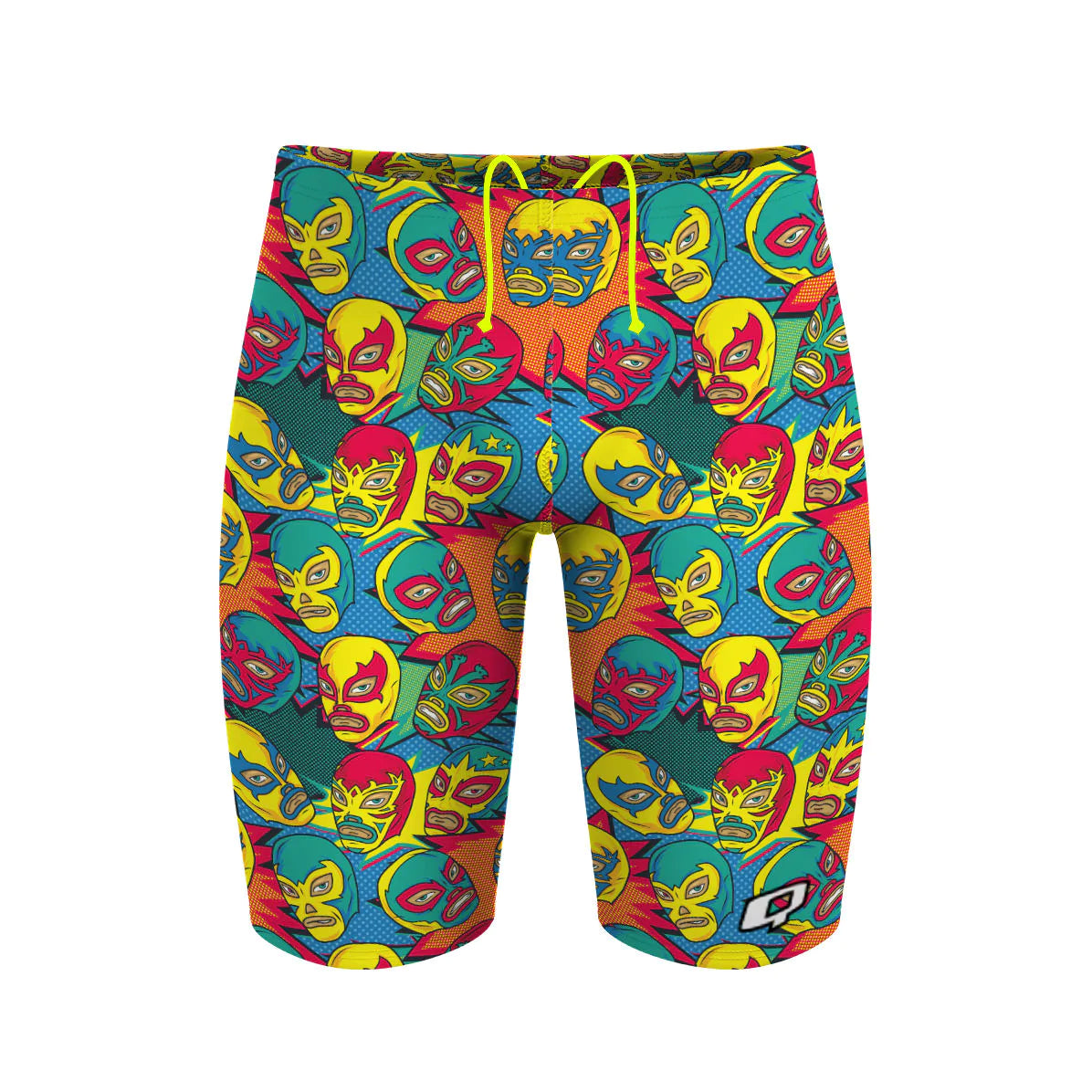 Comic Wrestling Masks - Jammer Swimsuit