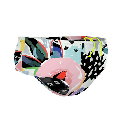Floral Splash - Classic Brief Swimsuit