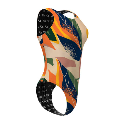 Jungle - Women Waterpolo Swimsuit Cheeky Cut