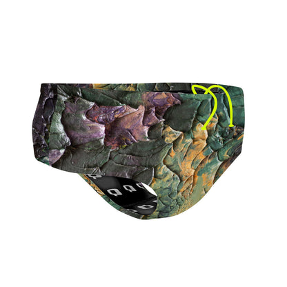 Green Splatter - Classic Brief Swimsuit