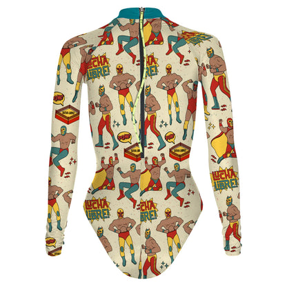 Lucha Libre - Surf Swimming Suit Classic Cut