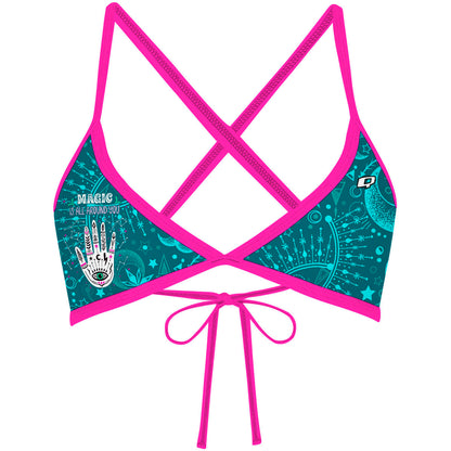 Magic Is All Around You - Tieback Bikini Top