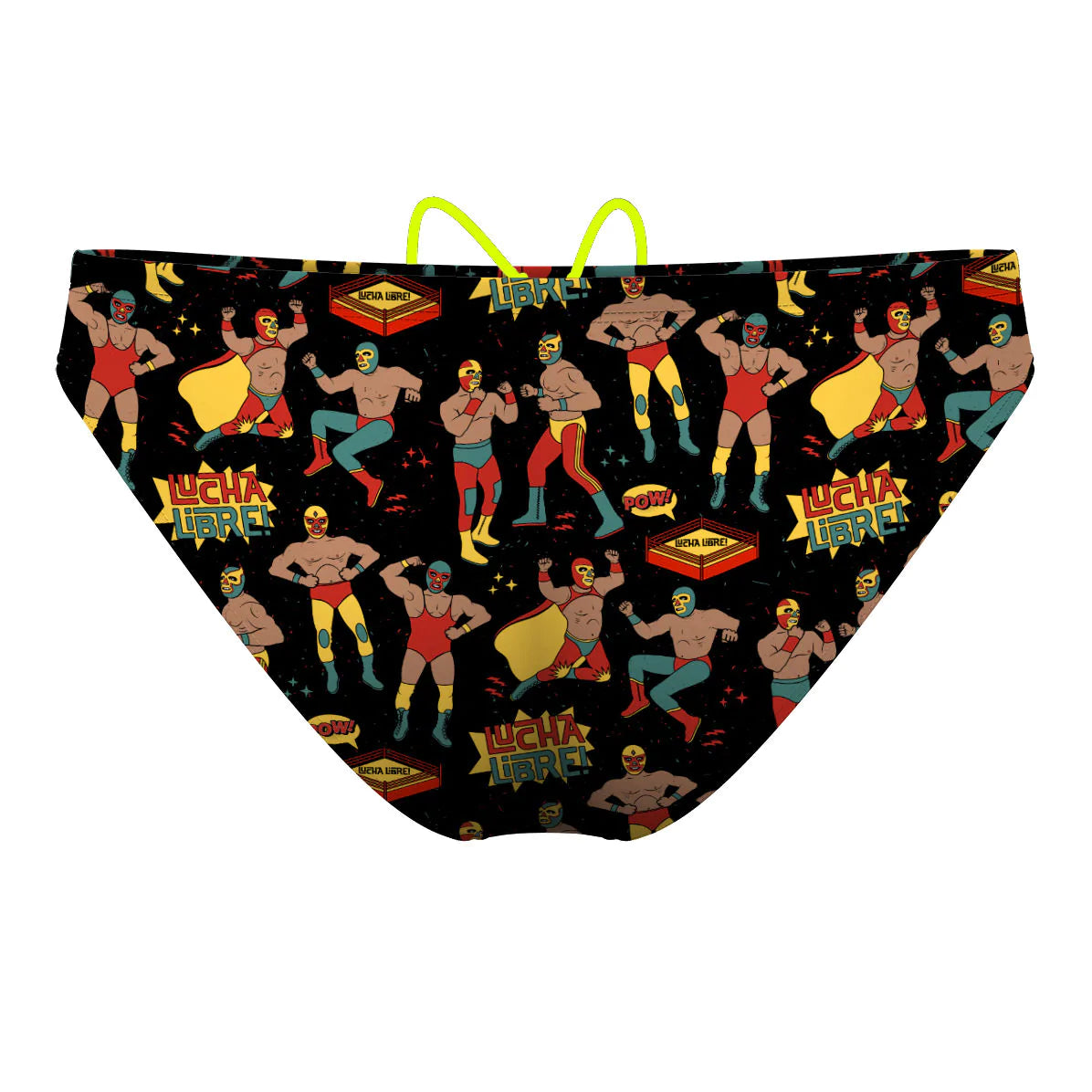 Lucha Libre - Waterpolo Brief Swimsuit