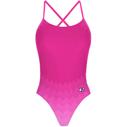 Pink Waves - "X" Back Swimsuit