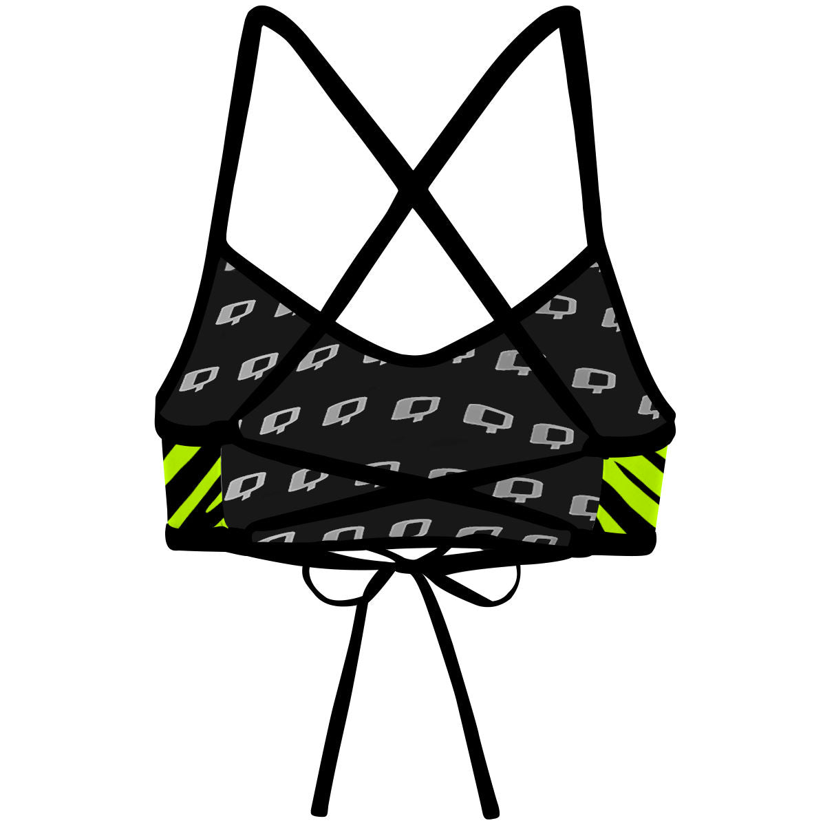 Spring Tiger  Ciara Tieback Bikini Top
