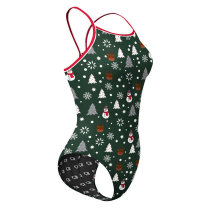 Green Xmas - Skinny Strap