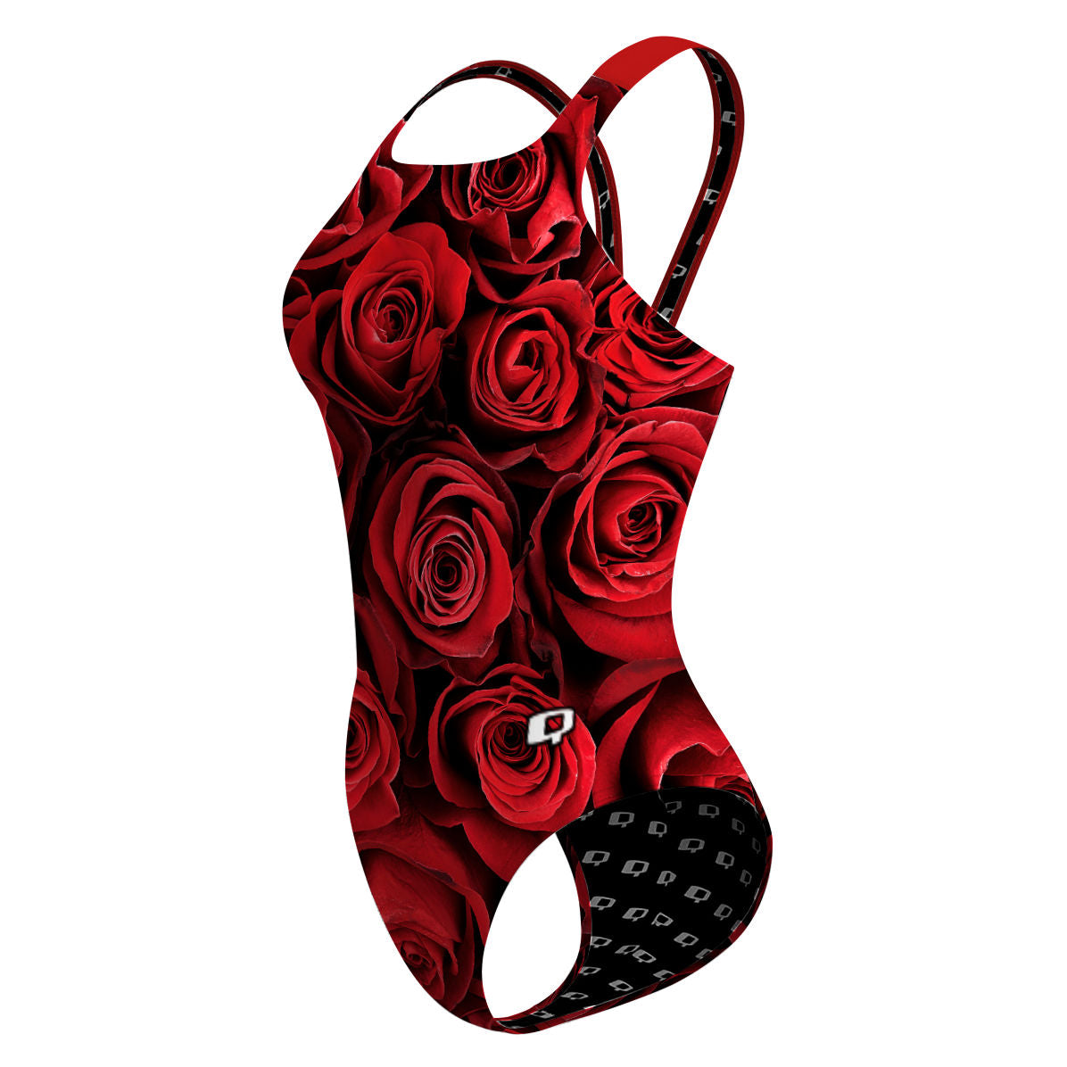 Red Roses - Classic Strap Swimsuit
