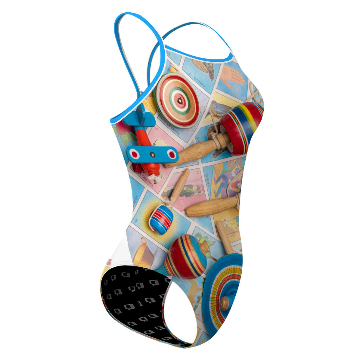 Mis Juguetes - Skinny Strap Swimsuit