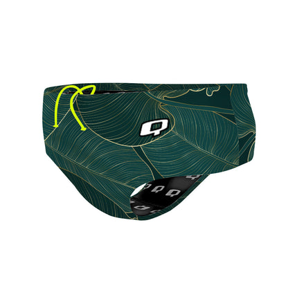 Leafy Green - Classic Brief Swimsuit