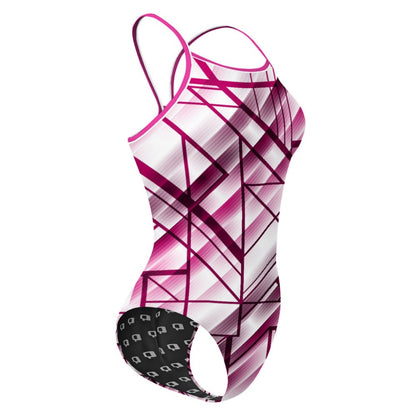 Contrast Lines - Skinny Strap