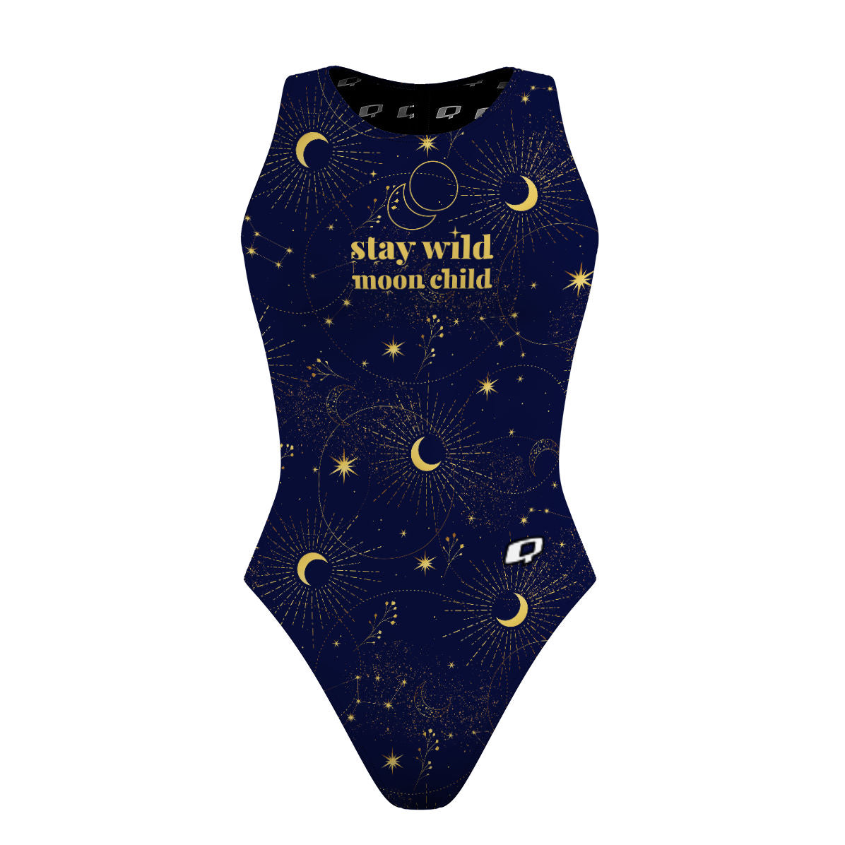Moon Child - Women's Waterpolo Swimsuit Classic Cut