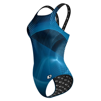 Blue Matrix Abstract - Classic Strap