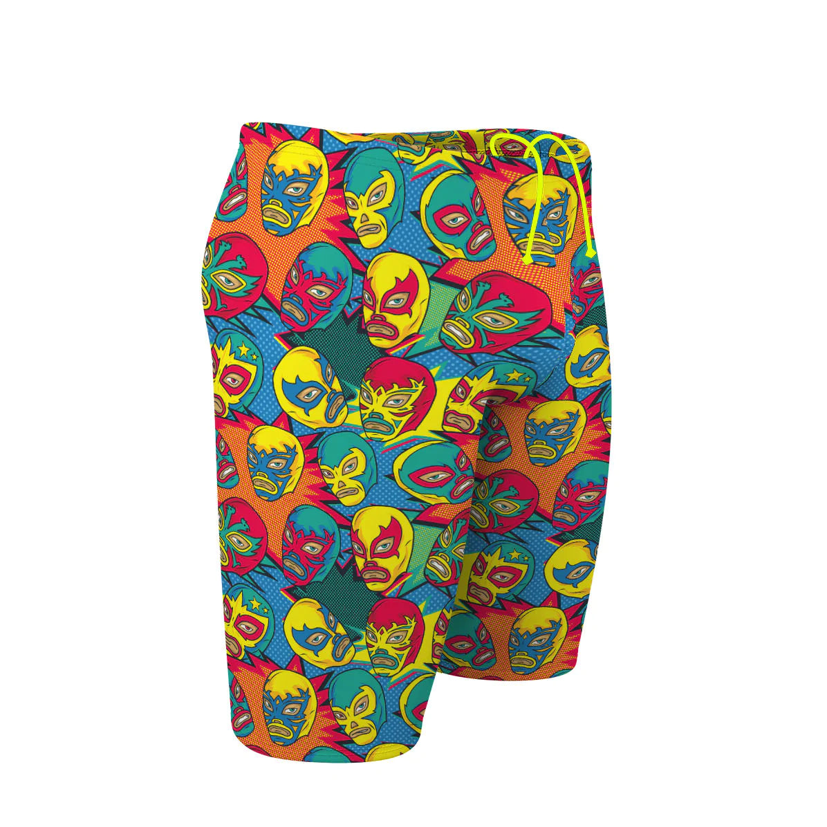 Comic Wrestling Masks - Jammer Swimsuit