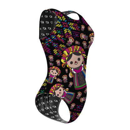 Mi amiga Lele - Women's Waterpolo Swimsuit Classic Cut