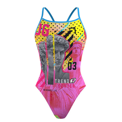 Trend Setter - Sunback Tank Swimsuit