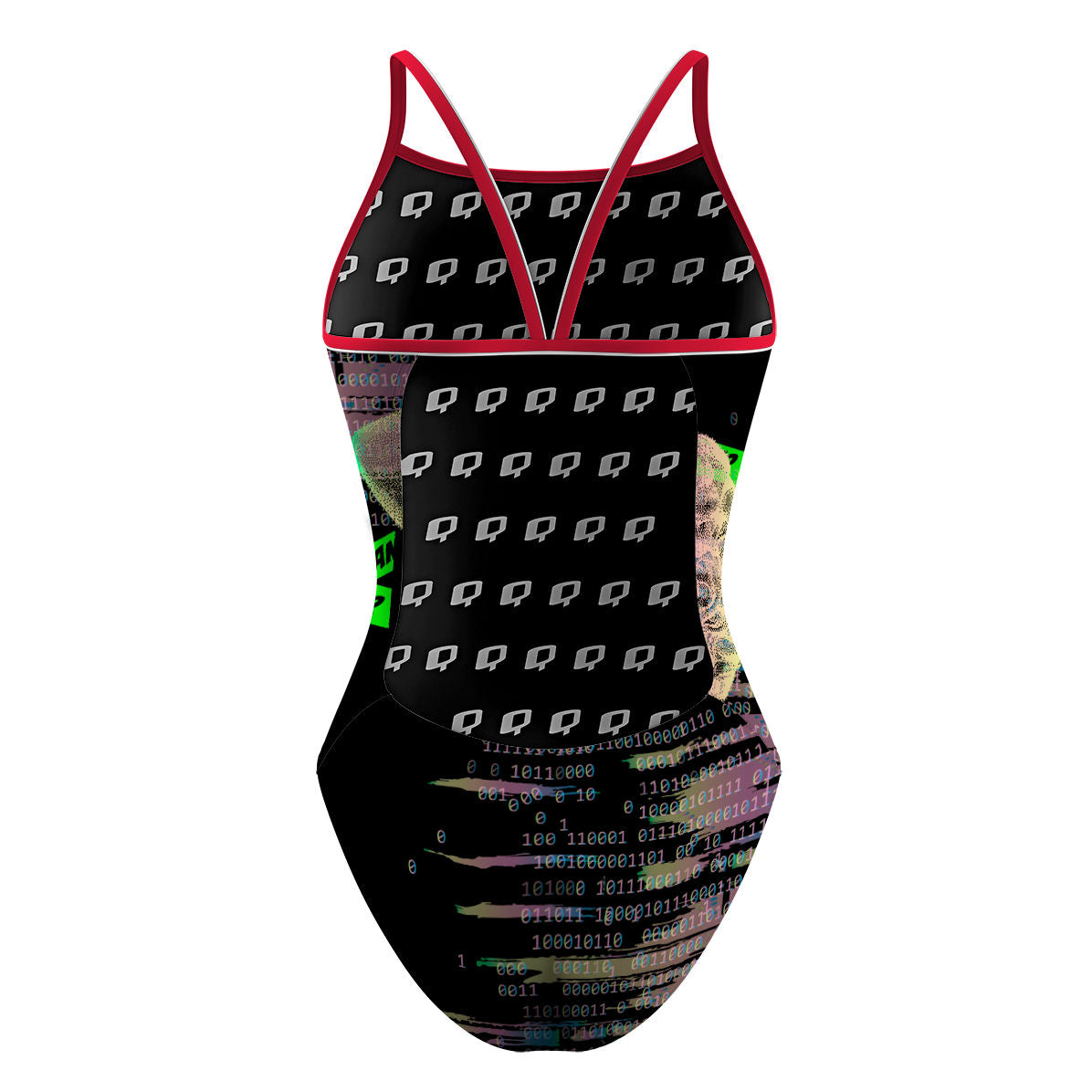 Cyber Davide - Sunback Tank Swimsuit