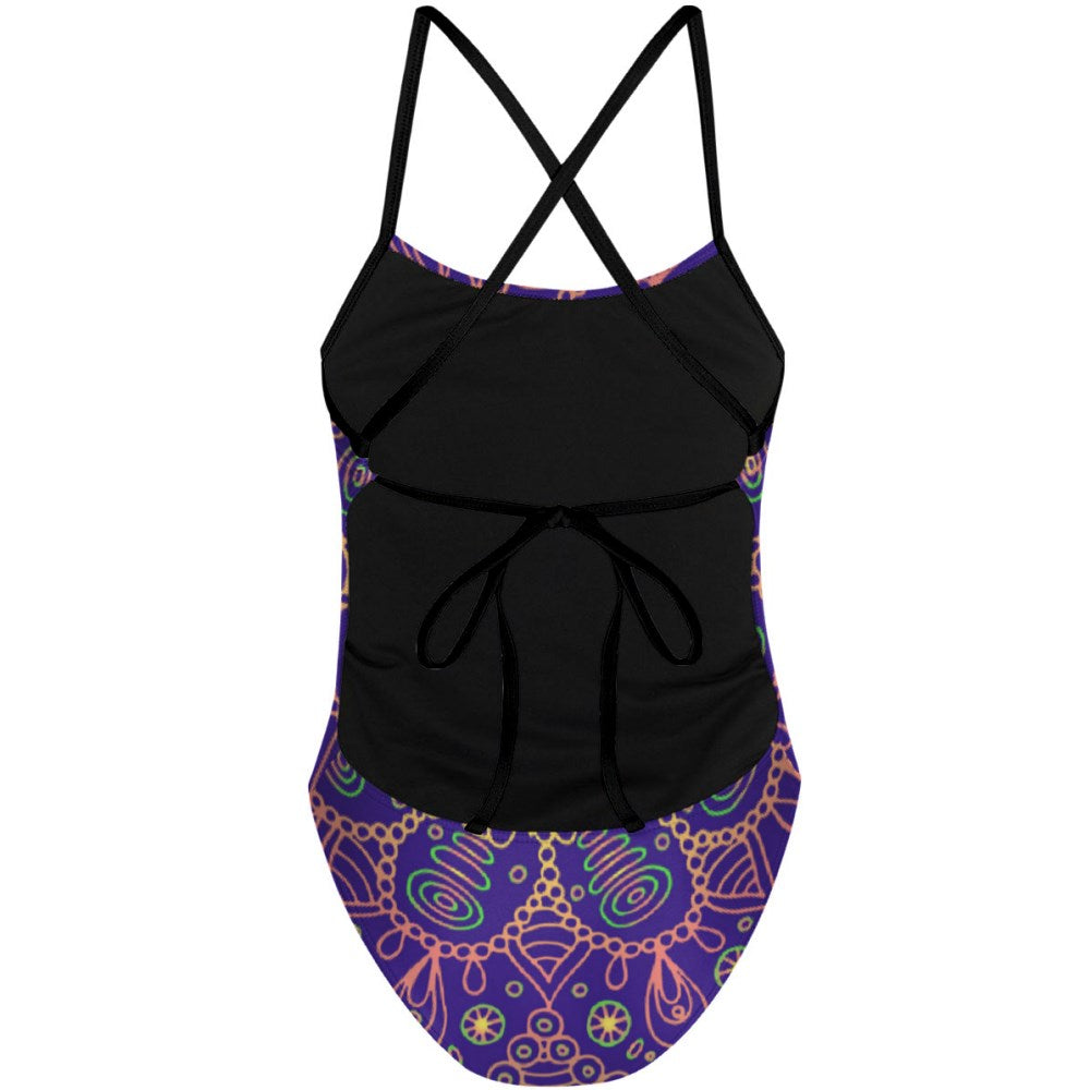 Purple Mandala - Tieback One Piece