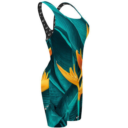 Tropical Nature - Classic Strap Long Knee Women Jammer