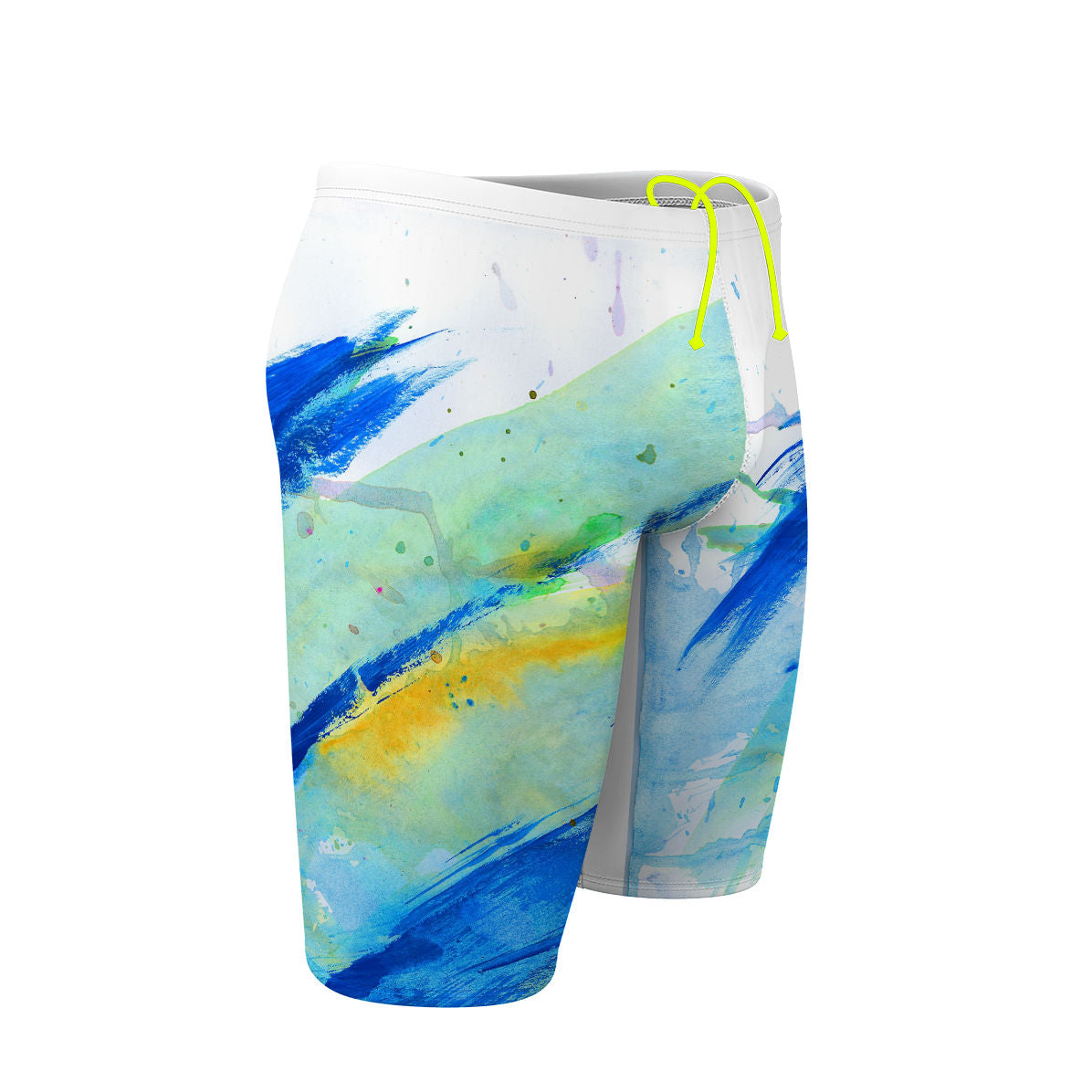 Blue Brush Strokes - Jammer Swimsuit