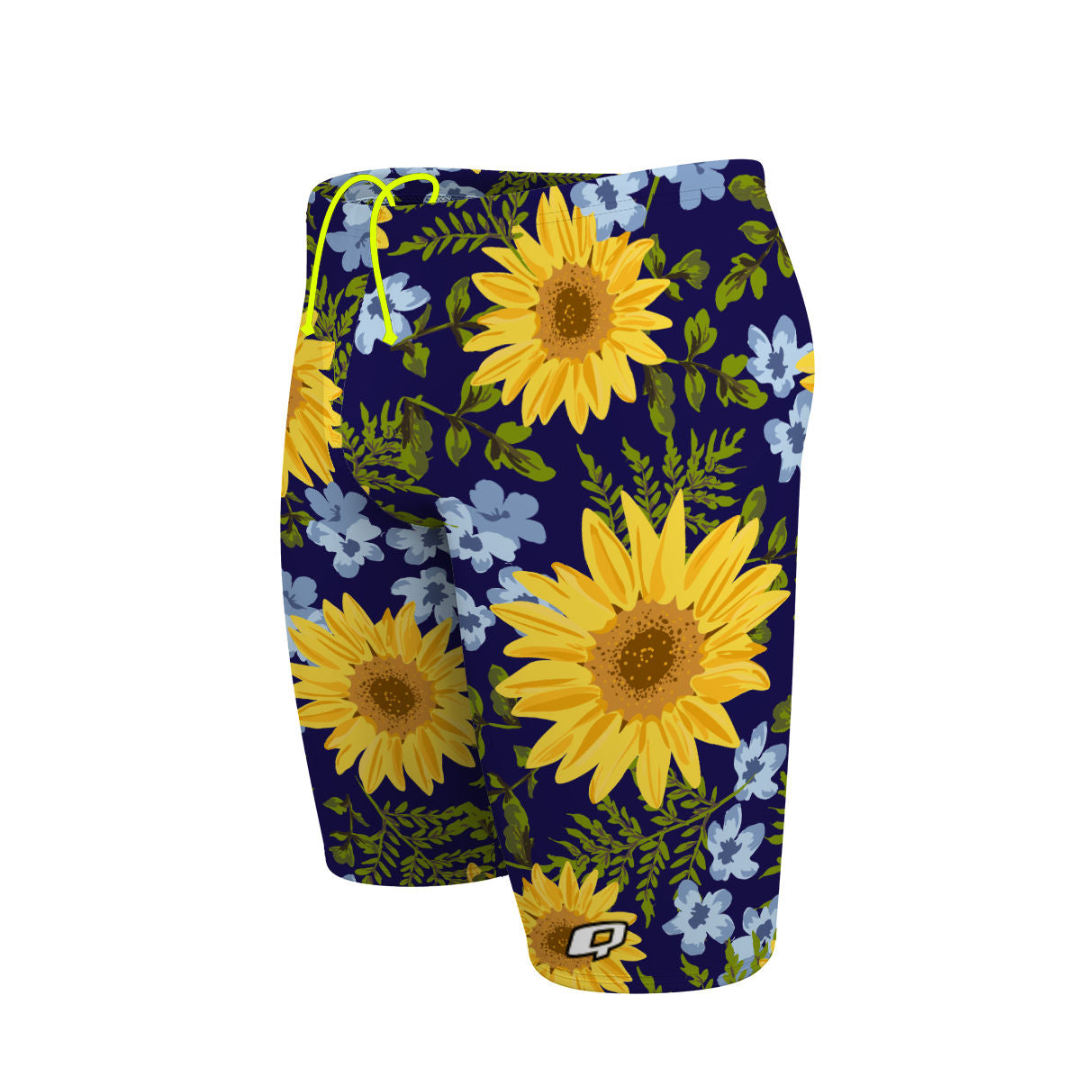 Blue Sunflower - Jammer Swimsuit
