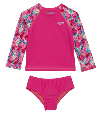 Traje de baño para niña Infinite Tie Dye Rashguard  Speedo