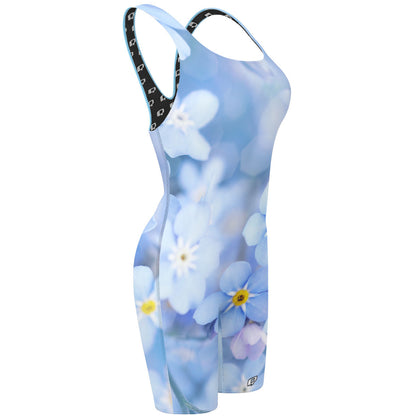 Blue Spring - Classic Strap Long Knee Women Jammer