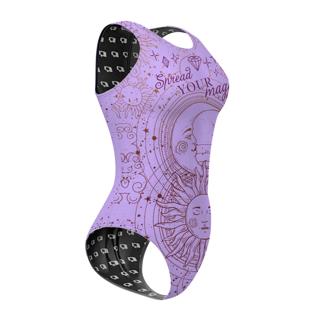 Spread your magic - Women's Waterpolo Swimsuit Classic Cut