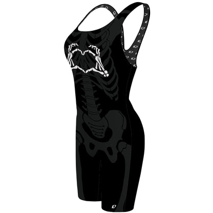 Love Bones - Classic Strap Long Knee Women Jammer