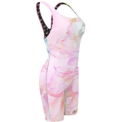 Dreamy Petals - Classic Strap Long Knee Women Jammer