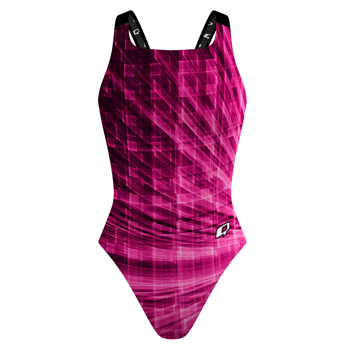 Pink Quantum - Classic Strap Swimsuit