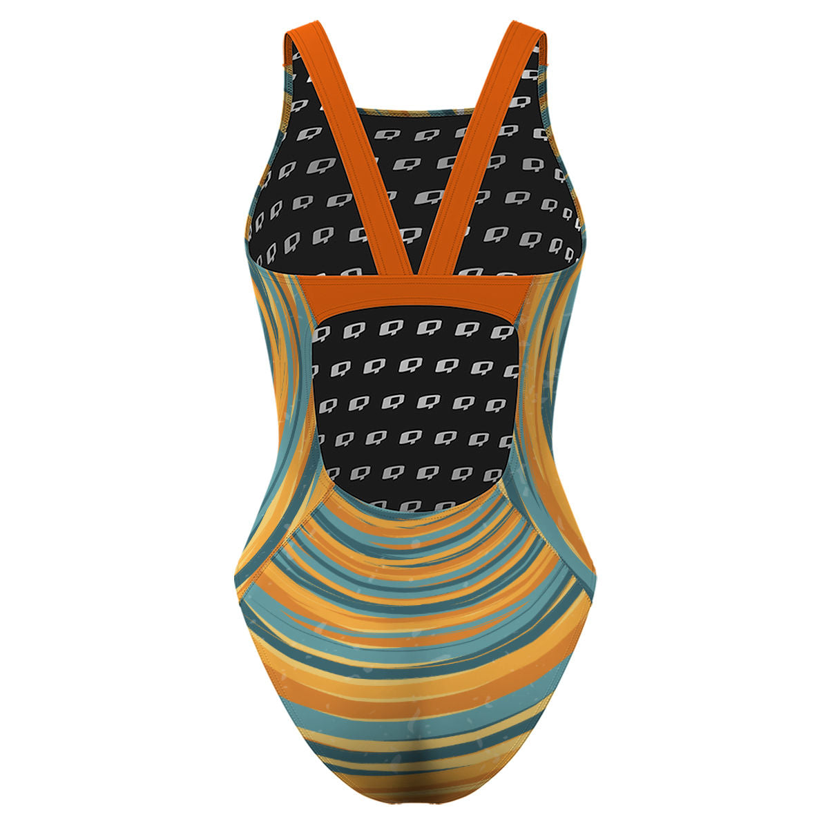 Blue and Yellow Sunset - Classic Strap Swimsuit