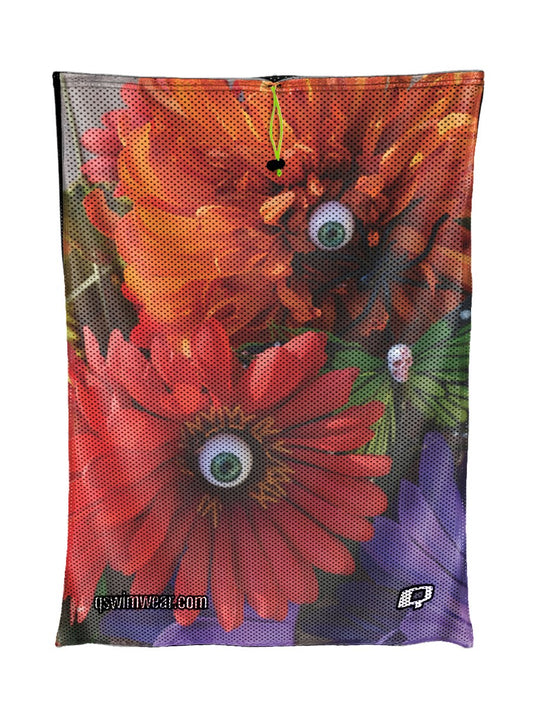 Oculary Flowers Mesh Bag