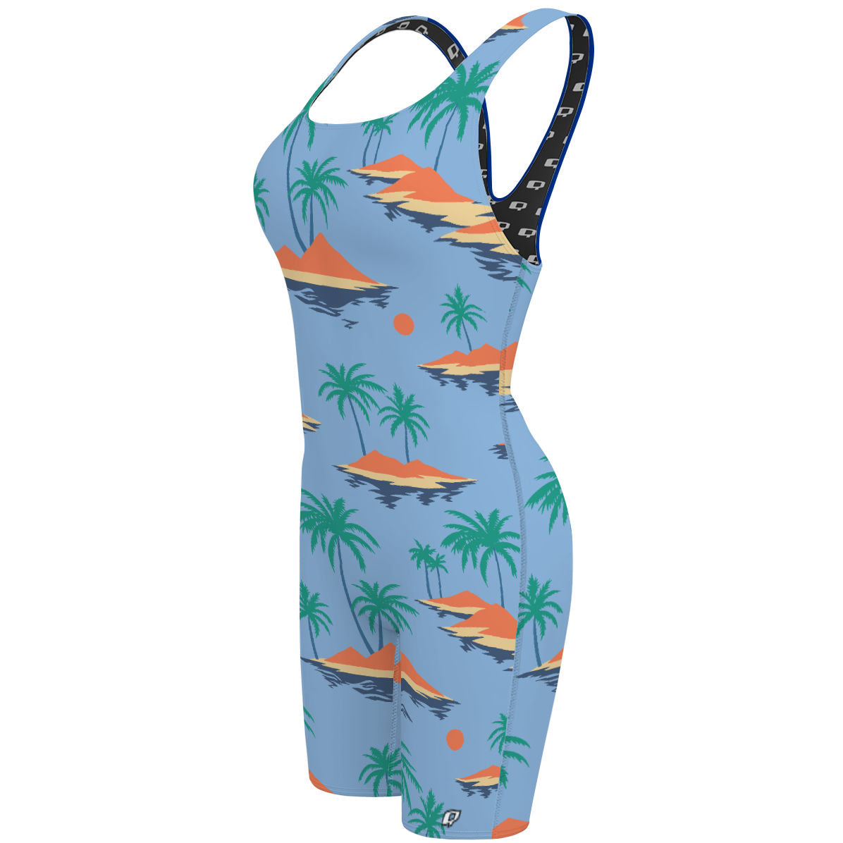 Aloha Rock - Classic Strap Long Knee Women Jammer