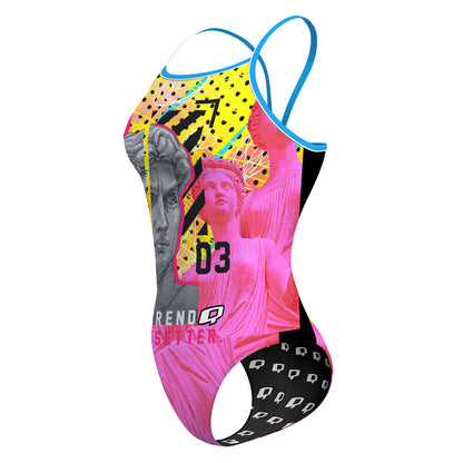 Trend Setter - Sunback Tank Swimsuit