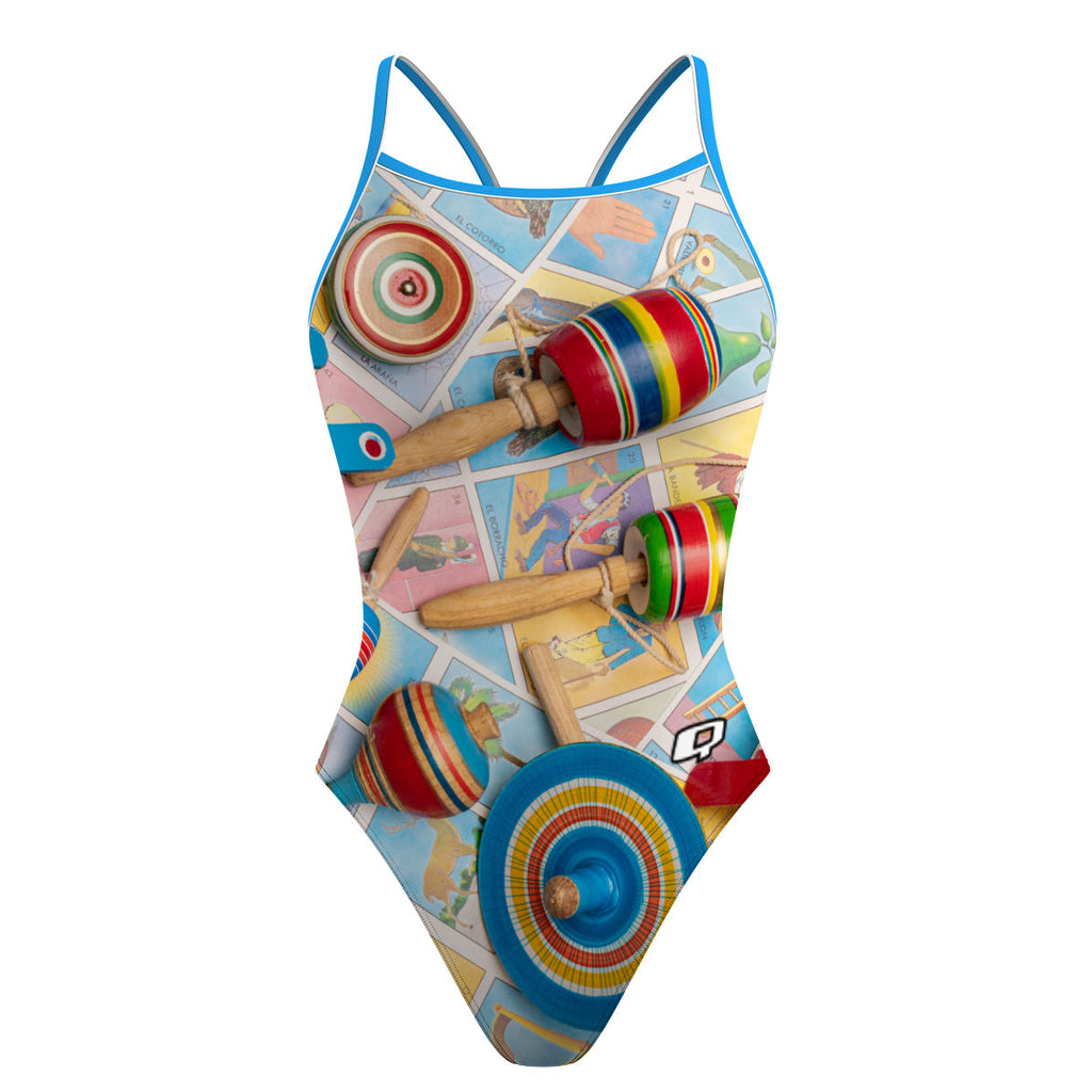 Mis Juguetes - Skinny Strap Swimsuit