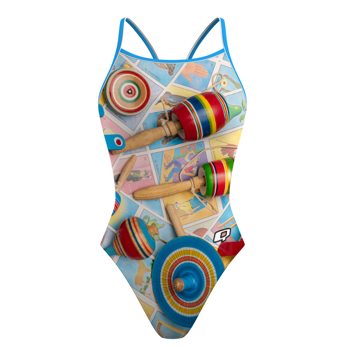 Mis Juguetes - Skinny Strap Swimsuit