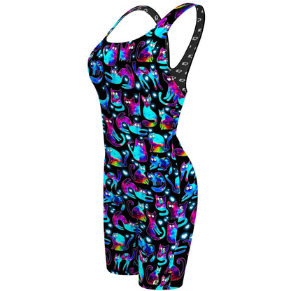 Space Kitties - Classic Strap Long Knee Women Jammer