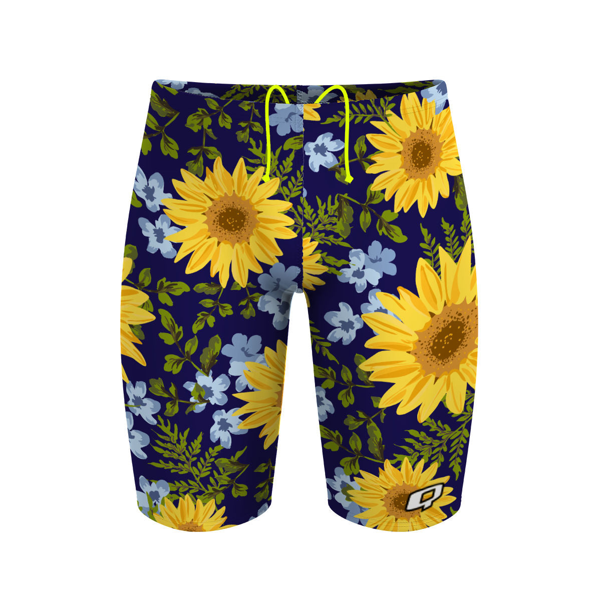 Blue Sunflower - Jammer Swimsuit