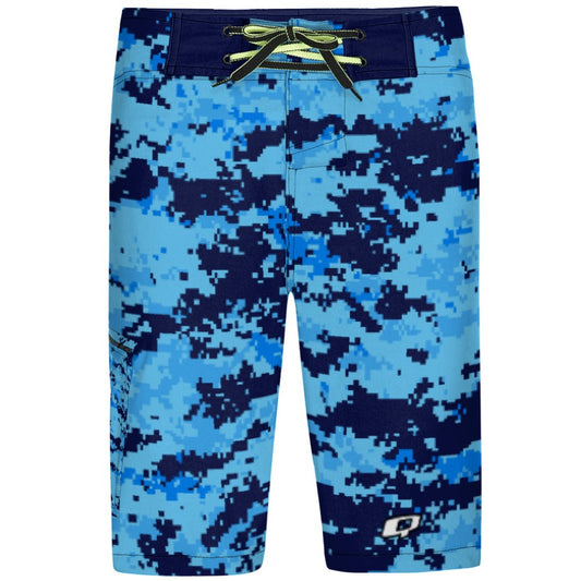 Blue Camouflage Board Shorts